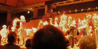 view of stage